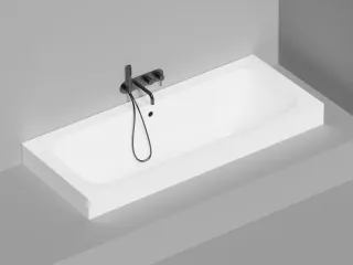 Ванна из искусственного камня Salini Orlanda Axis S-Sense 103211MRF 190x80см RAL полностью